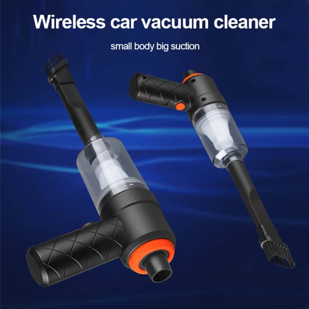 Aspirateur à main sans fil avec pompe à main